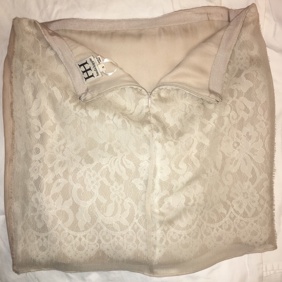 HAUTE HIPPE  SILK SKIRT - SIZE SMALL - Picture 11 of 12